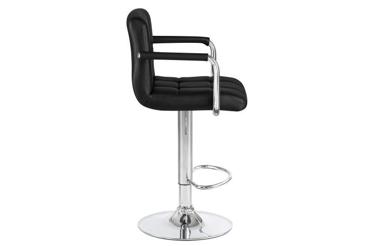 Набор 2 шт Стул барный DOBRIN KRUGER ARM, чёрный-3