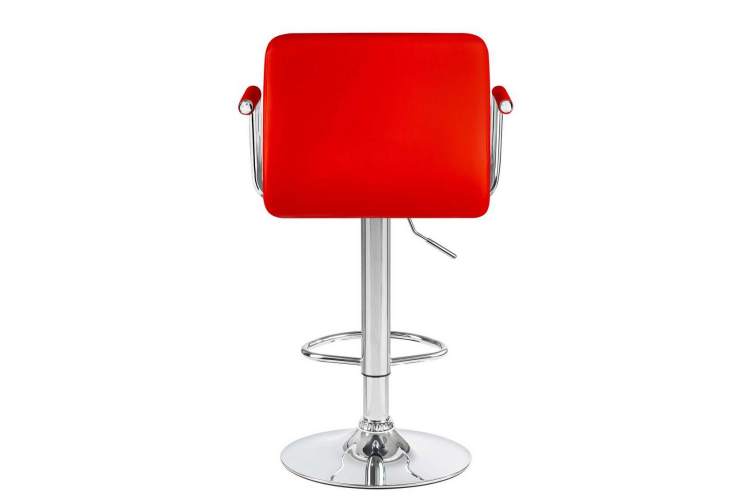 Стул барный DOBRIN KRUGER ARM, красный-4