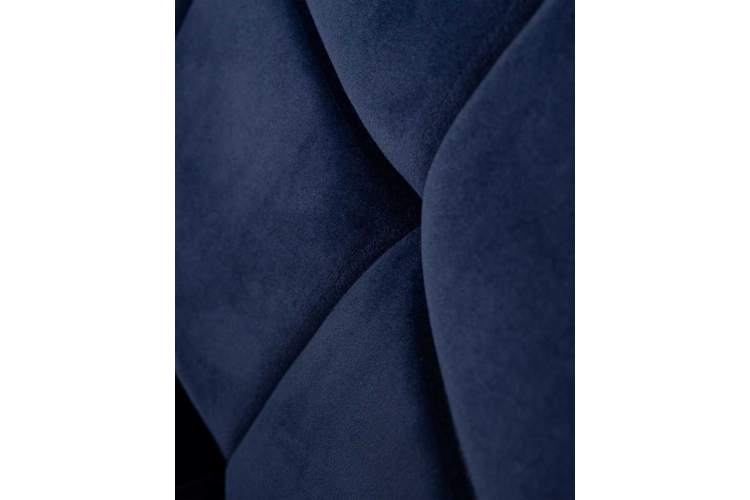 Стул барный DOBRIN KRUGER ARM, синий велюр (MJ9-117)-8