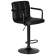 Набор 2 шт Стул барный DOBRIN KRUGER ARM BLACK, черный