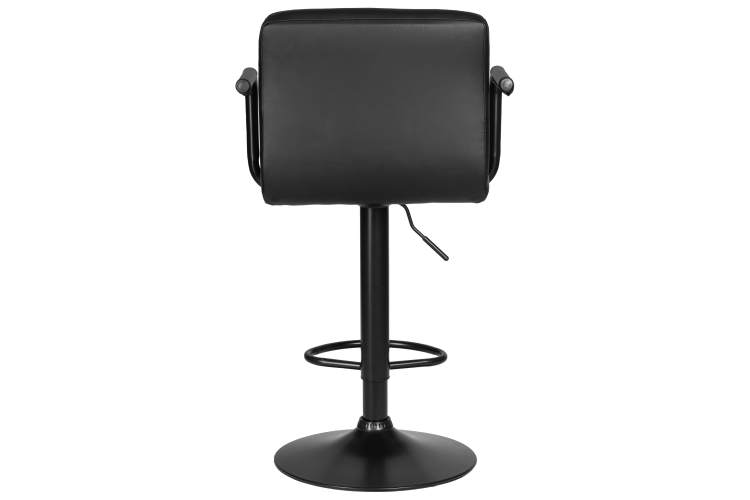 Набор 2 шт Стул барный DOBRIN KRUGER ARM BLACK, черный-5
