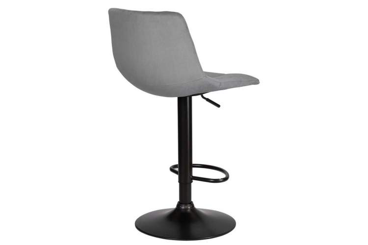 Стул барный DOBRIN TAILOR BLACK, серый велюр (MJ9-75)-3