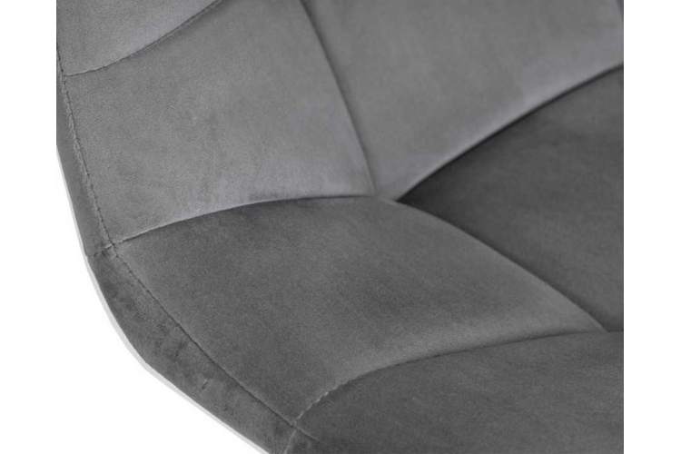 Стул барный DOBRIN TAILOR BLACK, серый велюр (MJ9-75)-7