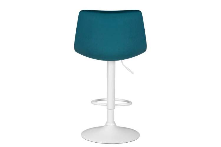 Стул барный DOBRIN TAILOR WHITE, морской волны велюр (MJ9-99)-4