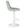 Набор 2 шт Стул барный DOBRIN TAILOR WHITE, пудрово-мятный велюр (MJ9-87)