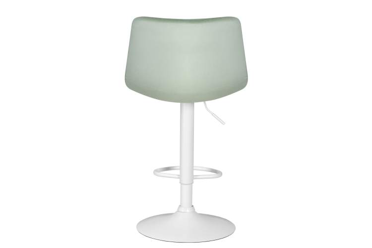Набор 2 шт Стул барный DOBRIN TAILOR WHITE, пудрово-мятный велюр (MJ9-87)-5