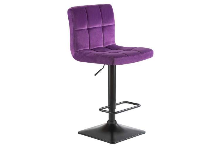 Стул барный DOBRIN DOMINIC, фиолет велюр (MJ9-58)-1