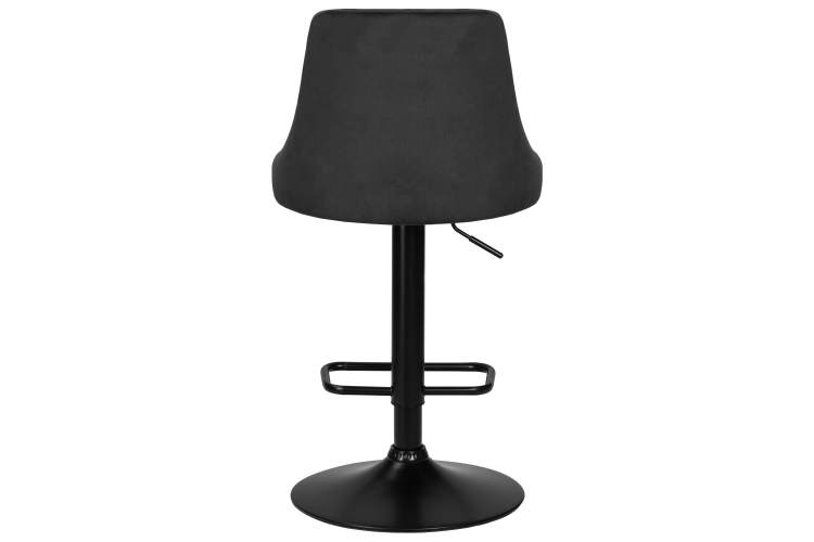 Набор 2 шт Стул барный DOBRIN JOSEPH BLACK, черный велюр (MJ9-101)-4