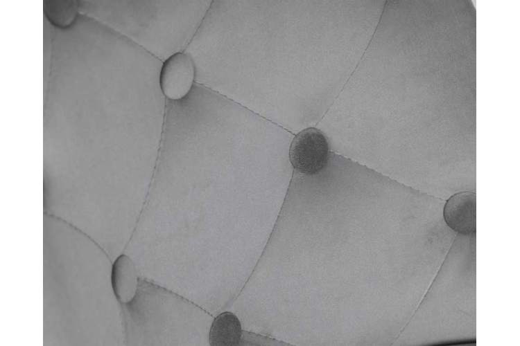 Стул барный DOBRIN JOSEPH BLACK, серый велюр (MJ9-75)-8