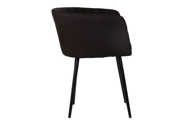 Стул обеденный DOBRIN ALINA, черная ткань (LAR-106D-28)-2