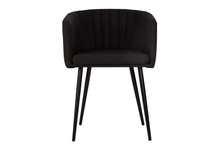 Стул обеденный DOBRIN ALINA, черная ткань (LAR-106D-28)-5