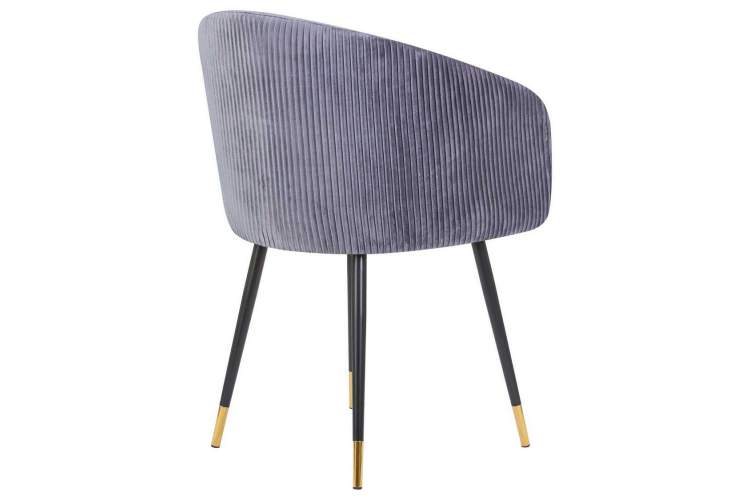 Стул обеденный DOBRIN MARY, серый велюр (1922-19)-3