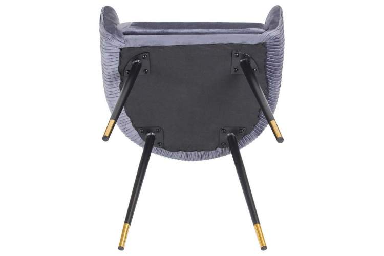 Стул обеденный DOBRIN MARY, серый велюр (1922-19)-7