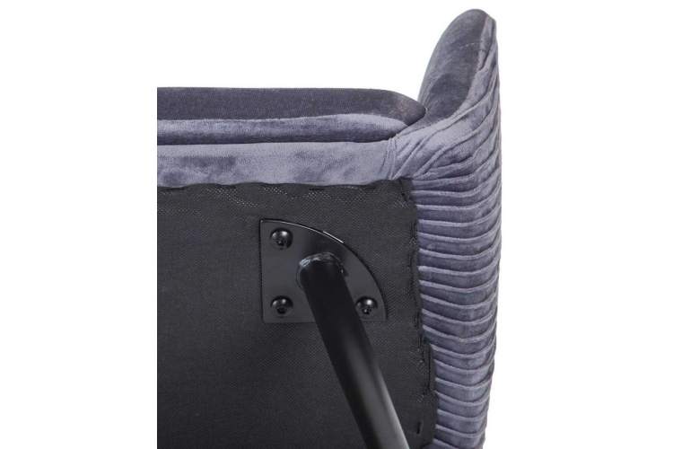 Стул обеденный DOBRIN MARY, серый велюр (1922-19)-8