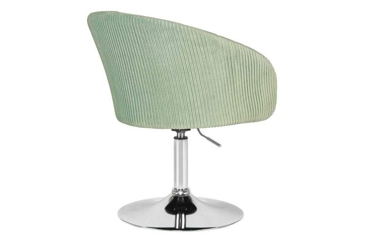 Кресло дизайнерское DOBRIN EDISON, мятный велюр (1922-8)-3