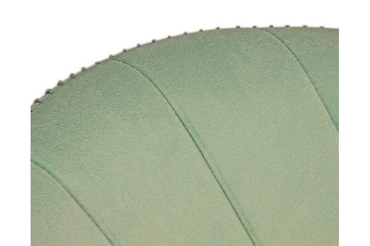 Кресло дизайнерское DOBRIN EDISON, мятный велюр (1922-8)-7