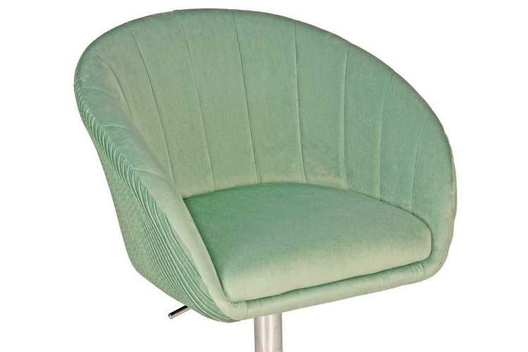 Кресло дизайнерское DOBRIN EDISON, мятный велюр (1922-8)-8