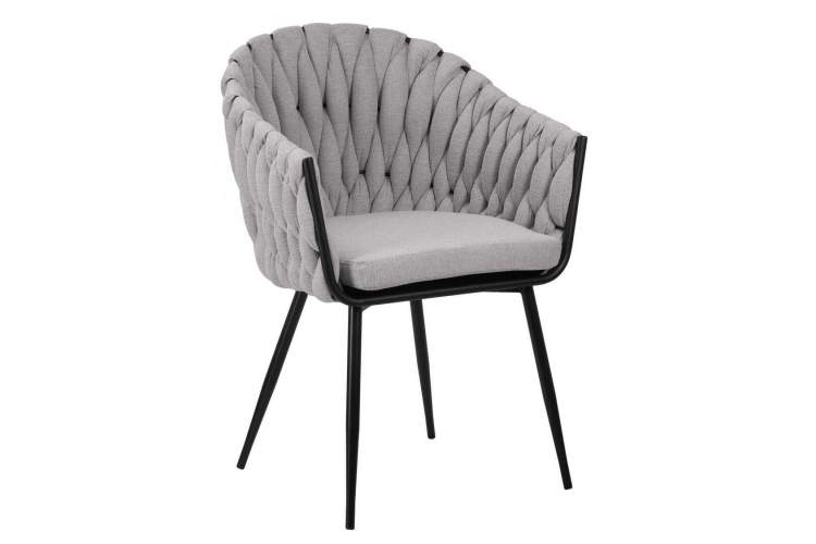 Стул обеденный DOBRIN MATILDA, серая ткань (LAR 275-17)