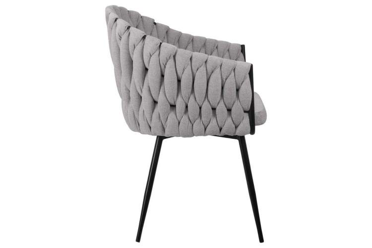 Стул обеденный DOBRIN MATILDA, серая ткань (LAR 275-17)-2