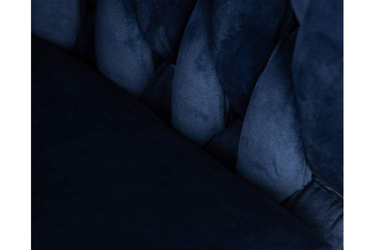 Набор 2 шт Стул барный DOBRIN MARCEL, синий велюр (MJ9-117)-8