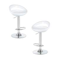 Набор 2 шт Стул барный DOBRIN DISCO, белый