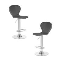 Набор 2 шт Стул барный DOBRIN ELISA, серый