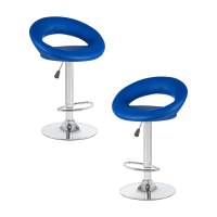Набор 2 шт Стул барный DOBRIN MIRA, синий