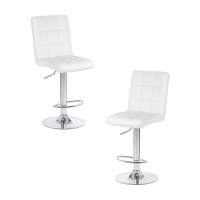 Набор 2 шт Стул барный DOBRIN KRUGER, белый