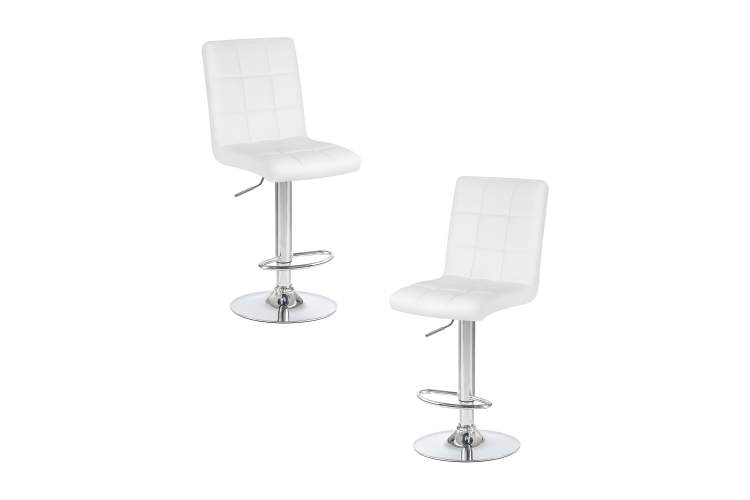 Набор 2 шт Стул барный DOBRIN KRUGER, белый