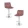 Набор 2 шт Стул барный DOBRIN TAILOR, пудрово-розовый велюр (MJ9-32)