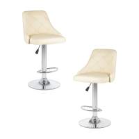 Набор 2 шт Стул барный DOBRIN JOSEPH, кремовый