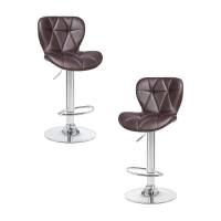 Набор 2 шт Стул барный DOBRIN BARNY, коричневый