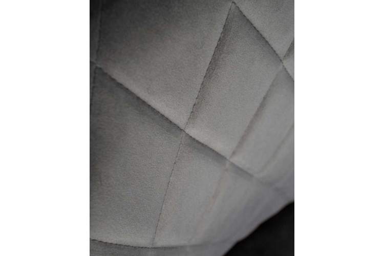 Стул обеденный DOBRIN ROBERT, черные матовые ножки, велюр V108-92 Антрацит-7