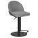 Набор 2 шт Стул барный DOBRIN OLIVER, серая ткань (FLY1347-17)
