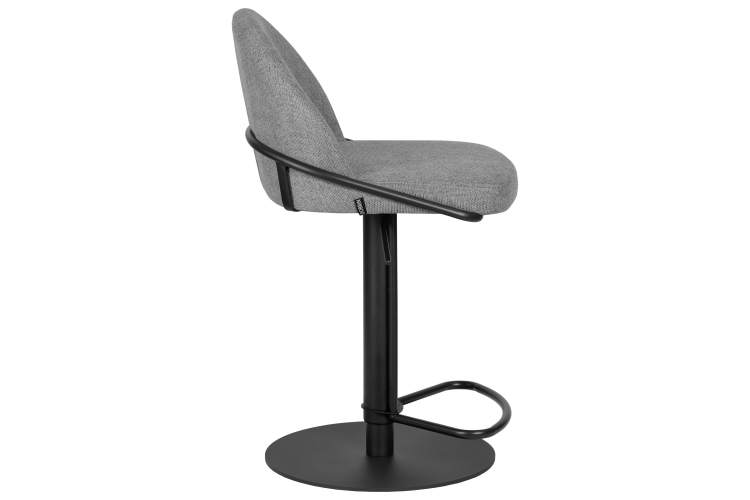 Набор 2 шт Стул барный DOBRIN OLIVER, серая ткань (FLY1347-17)-3