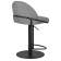 Набор 2 шт Стул барный DOBRIN OLIVER, серая ткань (FLY1347-17)