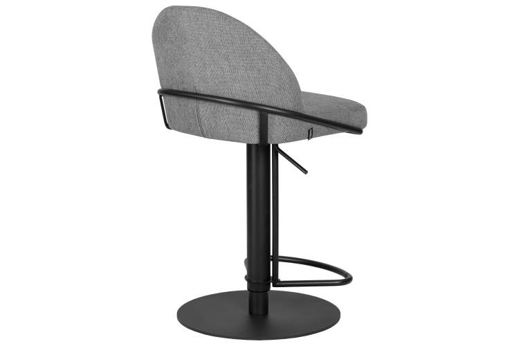 Набор 2 шт Стул барный DOBRIN OLIVER, серая ткань (FLY1347-17)-4