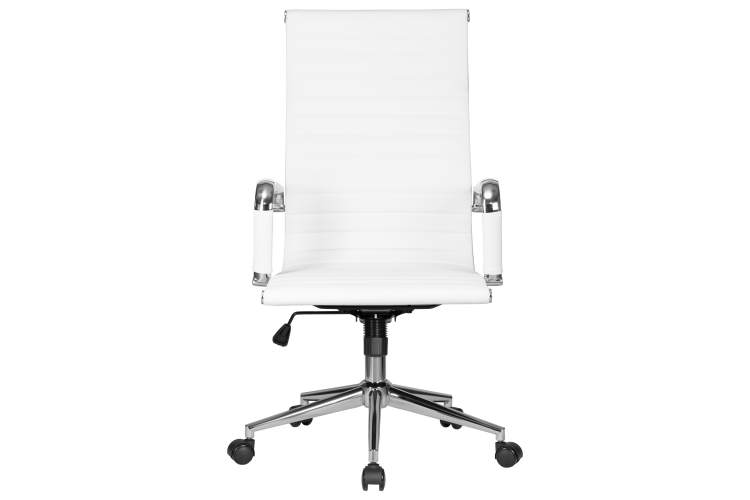 Офисное кресло для руководителей DOBRIN CLARK SIMPLE, белый-5