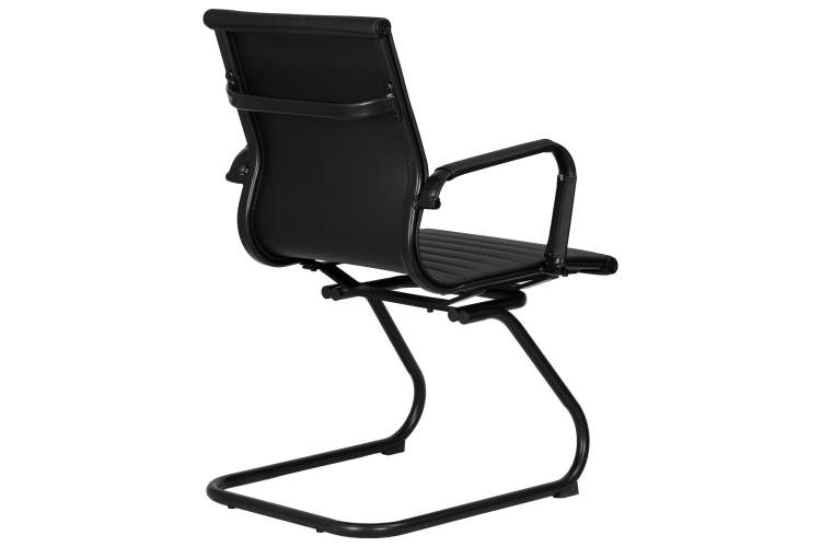 Офисное кресло для посетителей DOBRIN CODY BLACK, чёрный-3