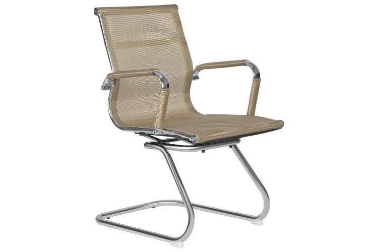 Набор 2 шт Офисное кресло для посетителей DOBRIN CODY MESH, бежевый (22039)-2