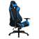 Кресло игровое DOBRIN BRIAN, черно-синяя экокожа