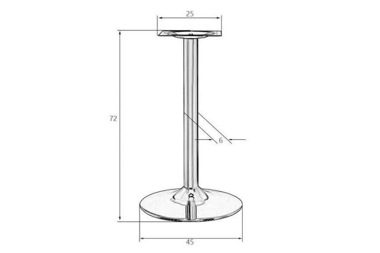 Подстолье обеденное DOBRIN ALAN GOLD-4