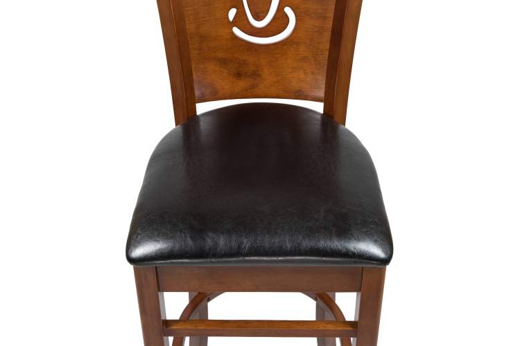 Набор 2 шт Стул барный DOBRIN JERRY BAR, шоколад, чёрный-5