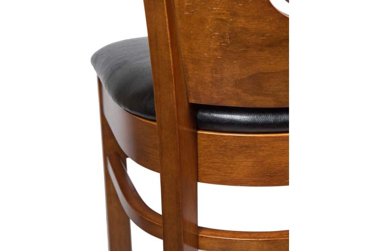 Набор 2 шт Стул барный DOBRIN JERRY BAR, шоколад, чёрный-7