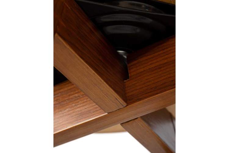 Табурет барный DOBRIN TOM'77, цвет черный глянец PU ABD 002-5