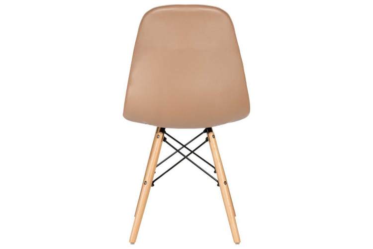 Стул обеденный DOBRIN BENNET, ножки светлый бук, коричневый-4