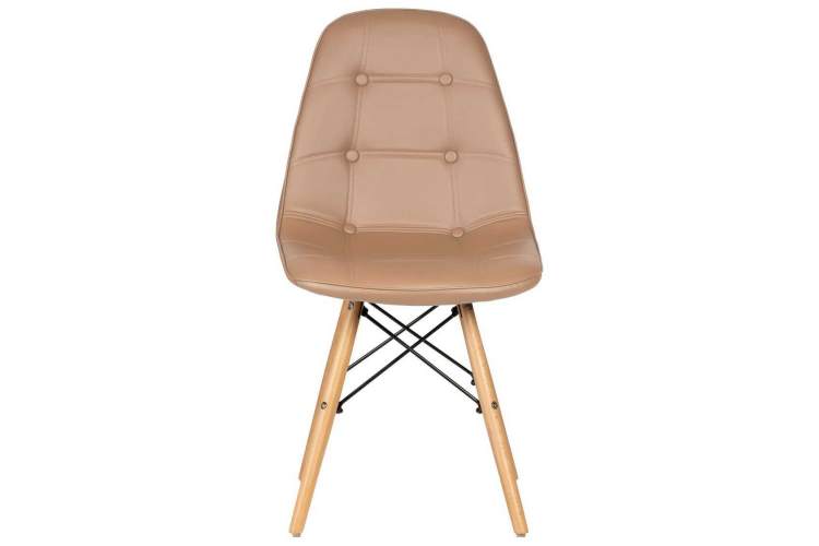 Стул обеденный DOBRIN BENNET, ножки светлый бук, коричневый-5