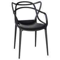 Набор 4 шт Стул обеденный DOBRIN MASTERS, чёрный (B-03)