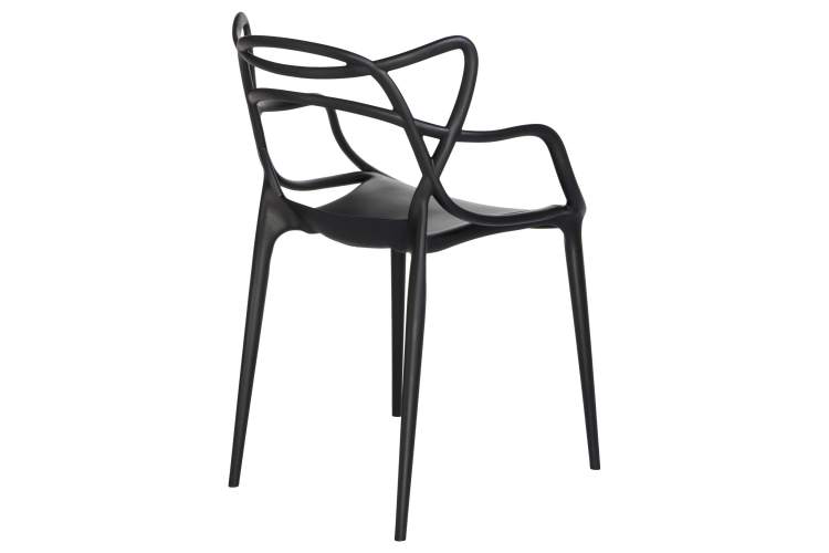 Набор 4 шт Стул обеденный DOBRIN MASTERS, чёрный (B-03)-3