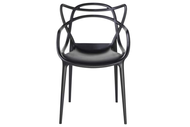 Набор 4 шт Стул обеденный DOBRIN MASTERS, чёрный (B-03)-5